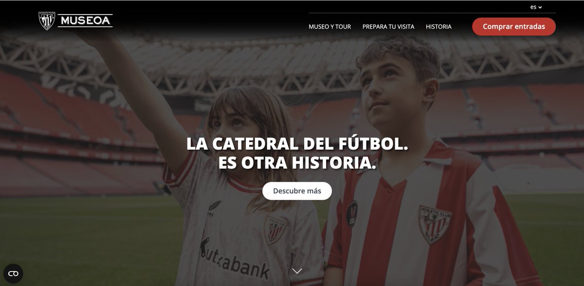 KBAthleticClub's tweet photo. Descubre la historia del Athletic desde dentro.

El Museo y Tour de San Mamés ofrecen una experiencia única para recorrer la historia del Athletic, visitar espacios exclusivos del estadio y revivir los momentos más emblemáticos de la entidad.

Una visita imprescindible. https://t.co/JZxMGMjz7p