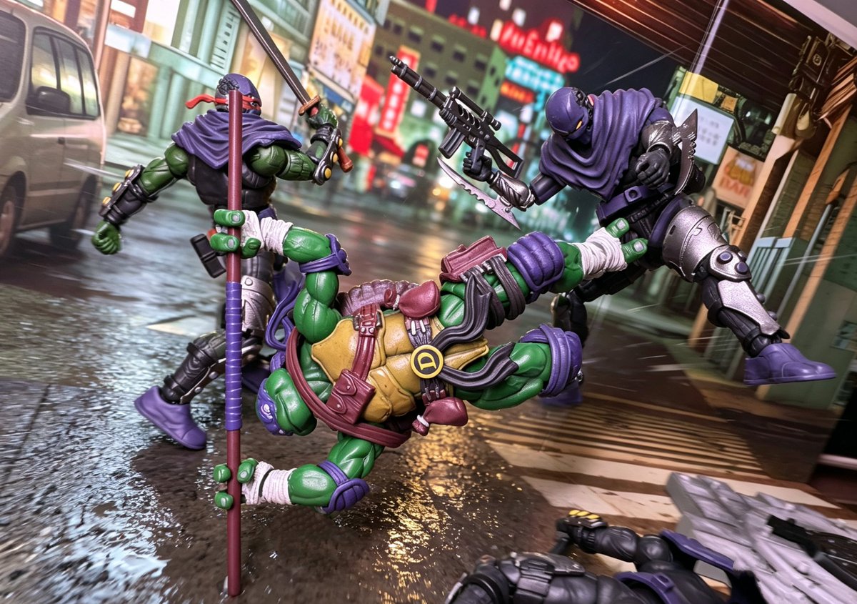 Joytoy_official's tweet photo. United by brotherhood. Ready for every challenge.
#NinjaTurtles #TMNT #JOYTOY #ToyPhotography #Toy #ToyPhoto #ActionFigure #ActionFigures #Collectibles #FigurePhotography #ToyCollector #TMNTFans https://t.co/1Bu2VPdOVb