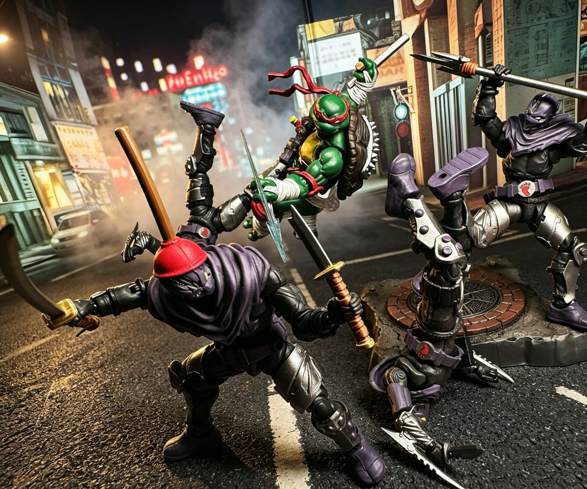 Joytoy_official's tweet photo. United by brotherhood. Ready for every challenge.
#NinjaTurtles #TMNT #JOYTOY #ToyPhotography #Toy #ToyPhoto #ActionFigure #ActionFigures #Collectibles #FigurePhotography #ToyCollector #TMNTFans https://t.co/1Bu2VPdOVb