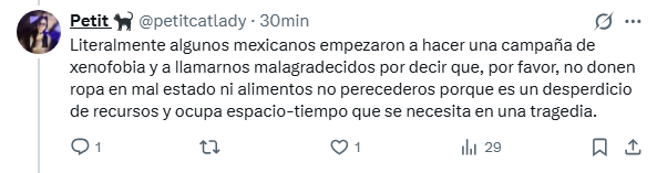 Forajidu's tweet photo. @petitcatlady @elRegiosan @eeduardo6556 Mira, aquí metiste a los mexicanos diciendo que somos xenofóbicos. Si eso no es resentimiento entonces que es? https://t.co/RJnjVPf4wv