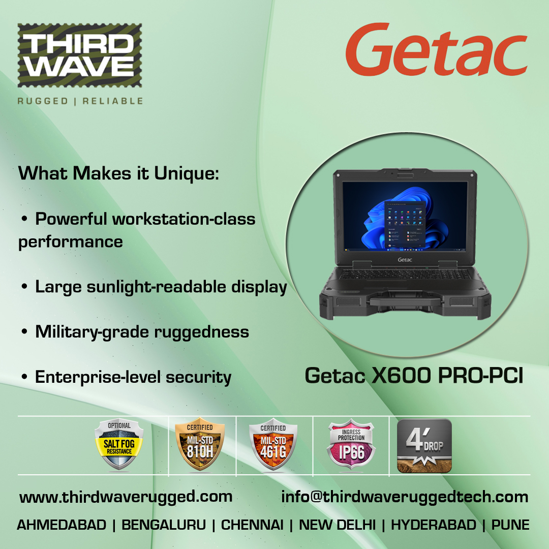 ThirdwaveRugged's tweet photo. Some missions demand more than power, they demand resilience.The Getac X600 is built to perform in the toughest environments, helping professionals stay productive, connected, and ready for every challenge.
#GetacX600 #MissionCritical #RuggedTechnology #IndustrialTechnology https://t.co/6J5Ya4fsdS