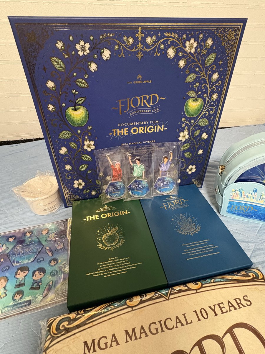 okindayone's tweet photo. 昨日届きました！！これからゆっくりみようと思います💎❤️‍🔥

#THEORIGIN
#FJORD
#MrsGREENAPPLE https://t.co/NDUGVrnEIM