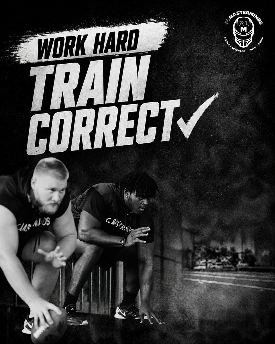 OLMTraining's tweet photo. Most athletes workout hard...

Very few consistently train hard with structure, intent, discipline and purpose.

Hard work alone does not always transfer on film, deliberate training does.

#TrainWithIntent #DeliberatePractice #FootballDevelopment #AthleteMindset #PurposeDrivenTraining #OLMasterminds