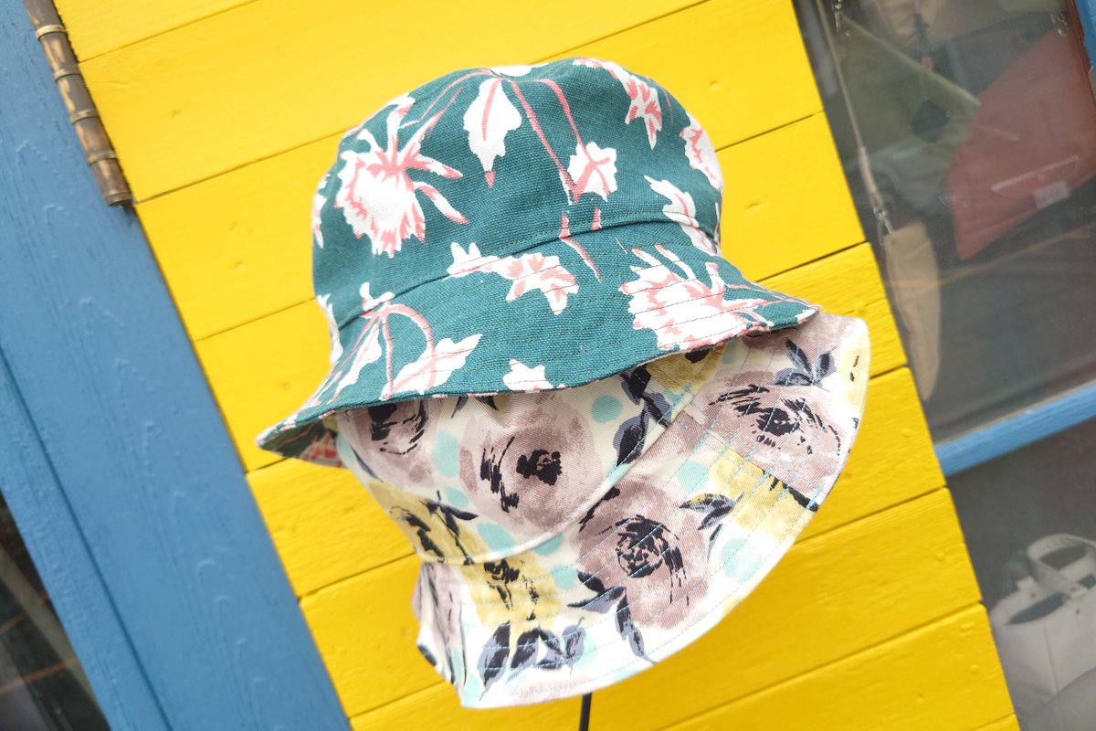 kokousLife's tweet photo. 小さな雑貨屋『kokous』Openしましたよ☀夏らしくなってきました🌴今年はバゲットハットを制作してます✂本日も、お待ちしておりますね〜🙋 https://t.co/TggU1M4Lqm