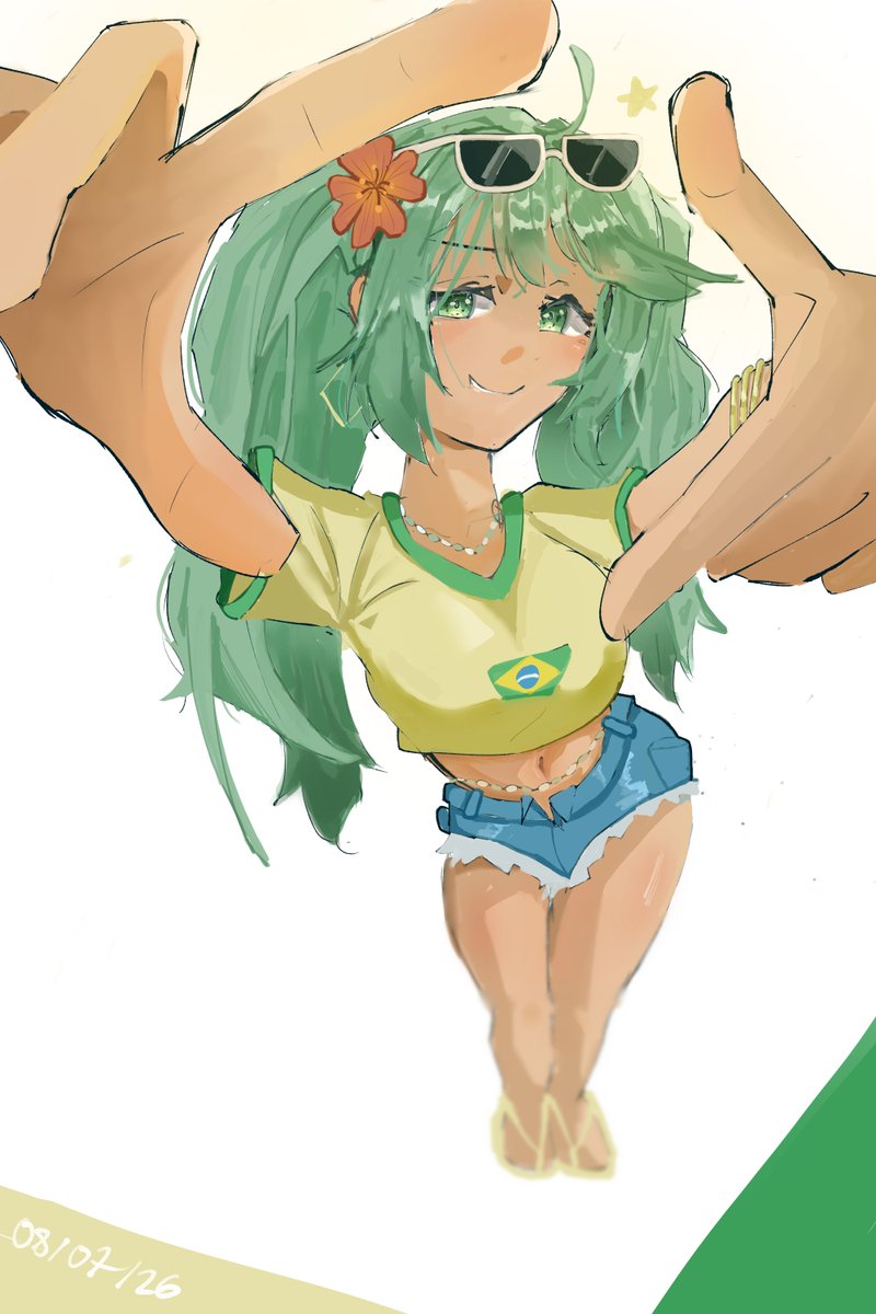 YellowNoobyYT's tweet photo. Miku from brazil https://t.co/ji9LYgJzm0