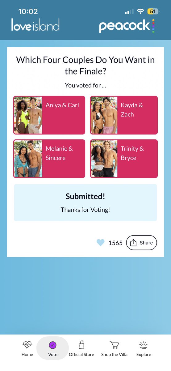 jaysoromantic's tweet photo. DOUBLE CHECK YOUR VOTES! I JUST HAD TO RESUBMIT MINE https://t.co/UcVeDwFeTL