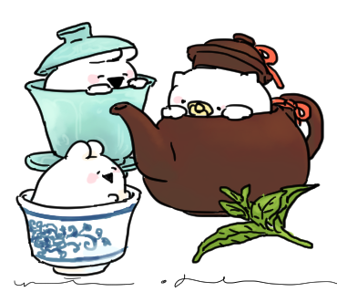gonnohjoye's tweet photo. 🐰👶🍵🍵 https://t.co/091mzhnMZM