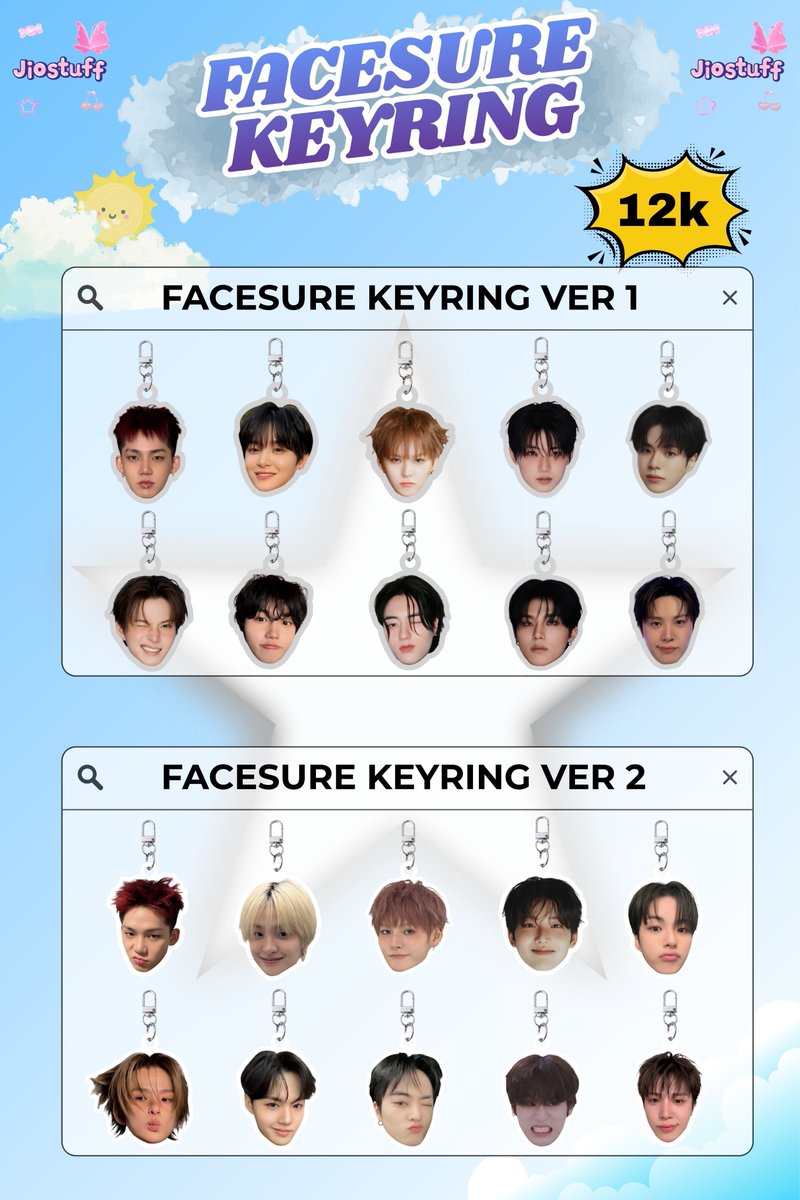 itssmentnn's tweet photo. HELP RT🙏

NEW BATCH IS HERE🙌

Hai semua👋
Aku open pre-order lagi nih untuk  IDOLFACE&amp;FACEDOLL KEYRING batch 4 nih dengan harga start from 12k aja😉if u interest u can order here:

https://t.co/OhCbv5chLr

*Masa pre-order 08 - 20 Juli 2026 https://t.co/1kTXj3eG52
