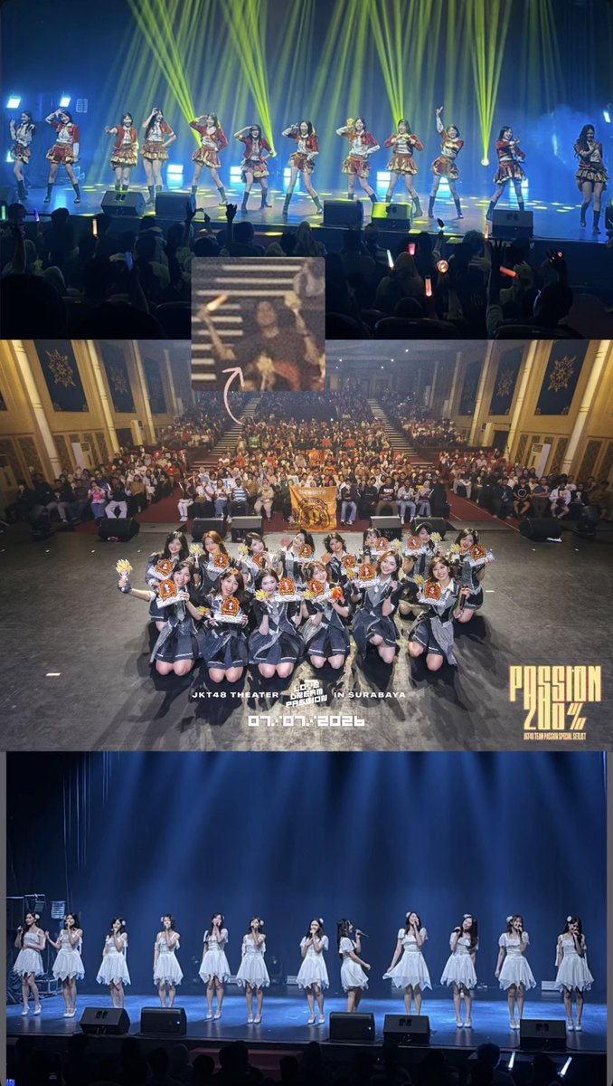 genxious's tweet photo. Terimakasih Tim Passion 🔥🔥 @officialJKT48 
.
.
#JKT48Passion #PassionShow 
#JKT48TheaterSementaraSBY
#JKT48TheaterSementara #Passion200 #TheaterSementara #SoulofHeroescity https://t.co/dTFW3wfAHx