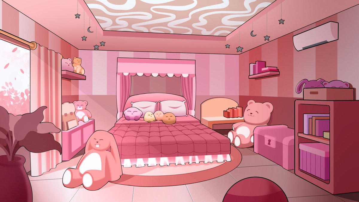 akanistudioo's tweet photo. FREE VTUBER BACKGROUND!

cutest background ready for your vtuber model stream!

(↻ + ♡ + tag us) really appreciated!
download link below👇
#VTuberAssets #VGenShop https://t.co/NdnMNzEFyU