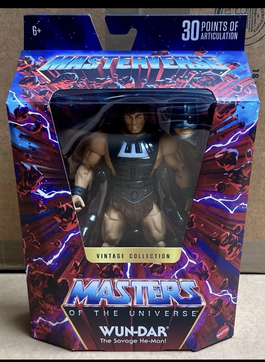 Toyhuntersholl2's tweet photo. First look at Masterverse Vintage Wun-Dar! Coming soon to Walmart. More info when the listing goes up!
#motu #vintage #masterverse #masterversevintage #mastersoftheuniverse https://t.co/cDVMxZHHmq