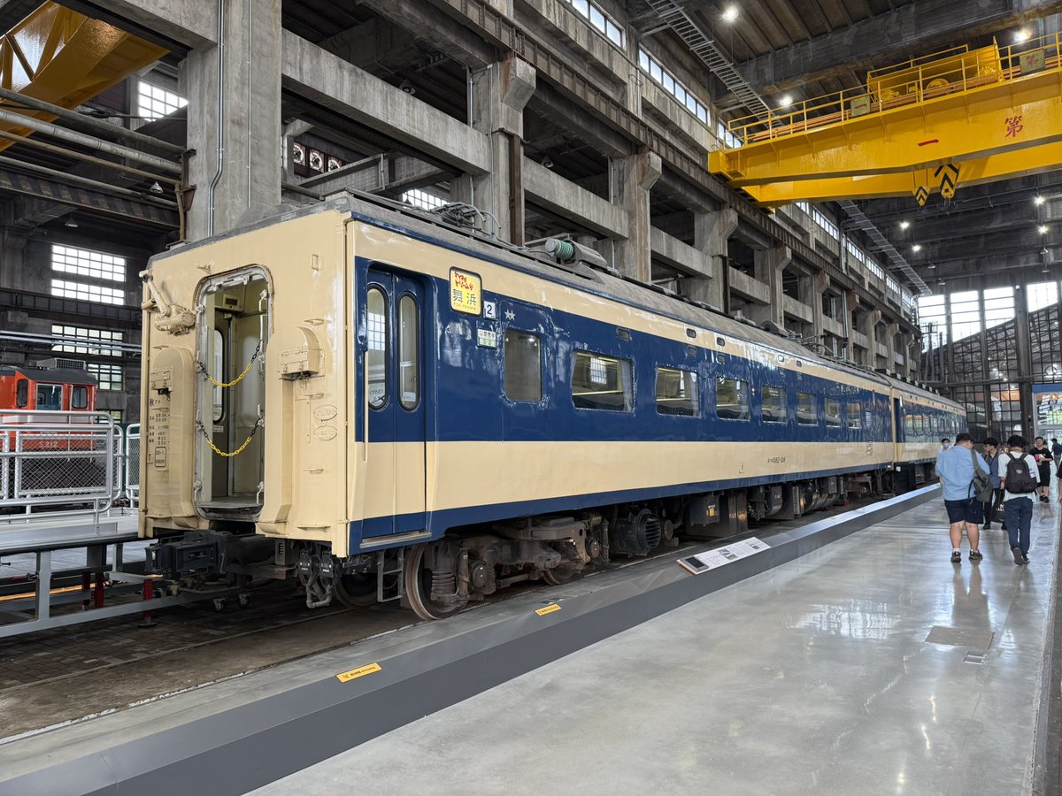 ShengChuanTso's tweet photo. 台湾 国家鉄道博物館
583系 保存車 寝台・座席転換実演

東華大学鉄道研究会 見学 2026.7.7
#台湾 #鉄道 #保存車 #国鉄 https://t.co/fS4UmTg356