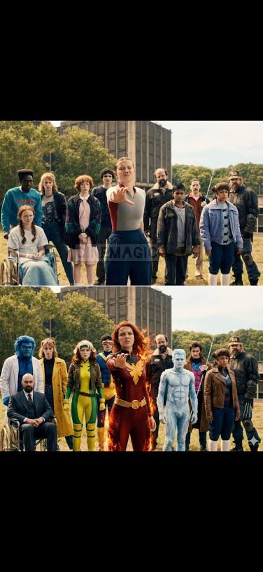 Brnflklr's tweet photo. A Marvel viu as montagens e levou a sério usar o elenco de Stranger Things para os X-Men https://t.co/ciDpTUkpNm