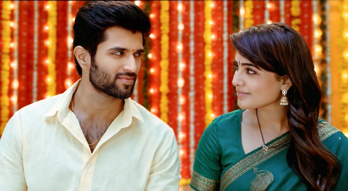 Tnithinsaikira2's tweet photo. #VijayDevarakonda  #Samantha #SamanthaRuthPrabhu #MaaIntiBangaaram    🎁🍾💝 https://t.co/PFhqMTnx5U