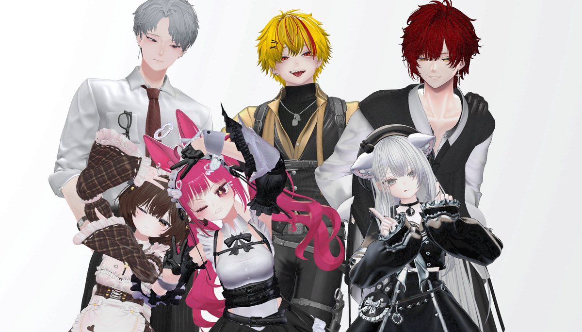 flow_F7's tweet photo. 昨日楽しかった！！
久しぶりにみんなに会えた！
#VRChat https://t.co/Vw7gOEAc49