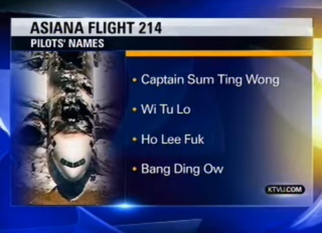 PSY_NCE's tweet photo. @BamaSaltyMarine As reported on the San Francisco news back in 2013, that guy was one of the pilots aboard a plane that crashed. https://t.co/5ZeUasosci