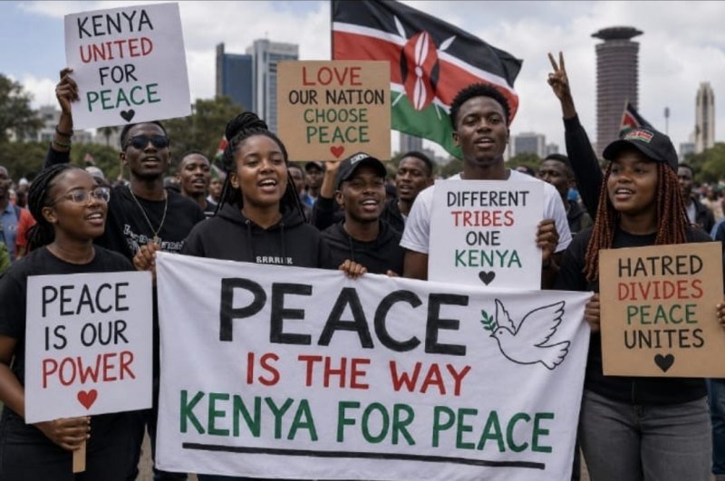 Mkenya005's tweet photo. To every Kenyan: Stay peaceful, speak truth with love. Government, the power of the people is real β listen and serve. Together, we rise stronger. π
#OneKenya https://t.co/rD6MaYb7Ru