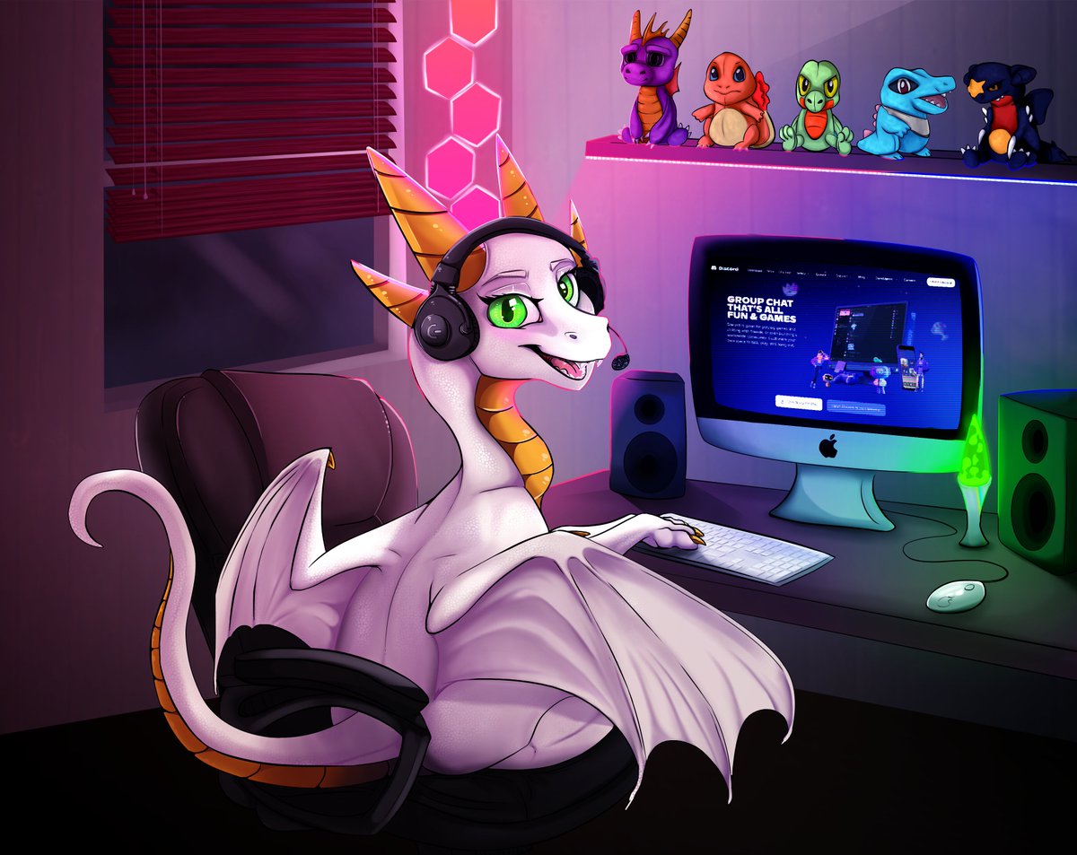 SeleneDragoness's tweet photo. Discord Derggie! https://t.co/lD2f9utZrr
