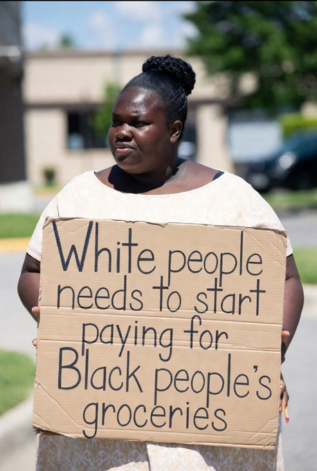 AntiWokeMemes's tweet photo. Many black Americans are DEMANDING you do this

How do you respond ?? https://t.co/YmV4OoC1qr