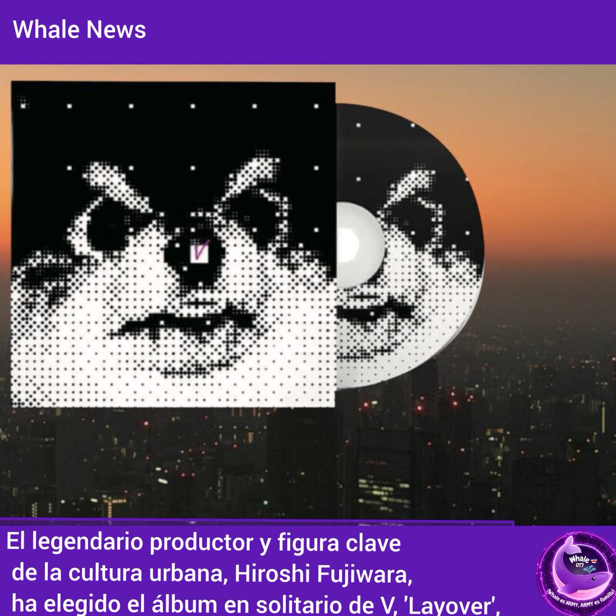 Whale_ot7's tweet photo. ¡Hiroshi Fujiwara recomendó "Layover" de V en la revista GLOW por su estilo único! 🎶 #V #Taehyung #BTS #Layover #SlowDancing #RainyDays #Whale_ot7 #ARMYNews https://t.co/7xS1yNTQA5
