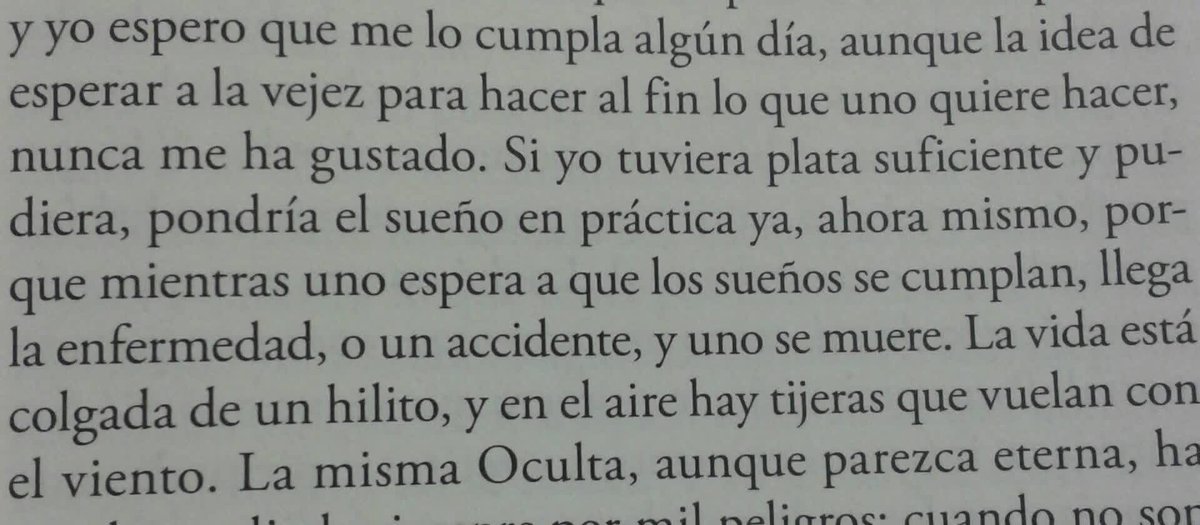 marciayan's tweet photo. La Oculta . Héctor Abad https://t.co/B8Gi87boqH