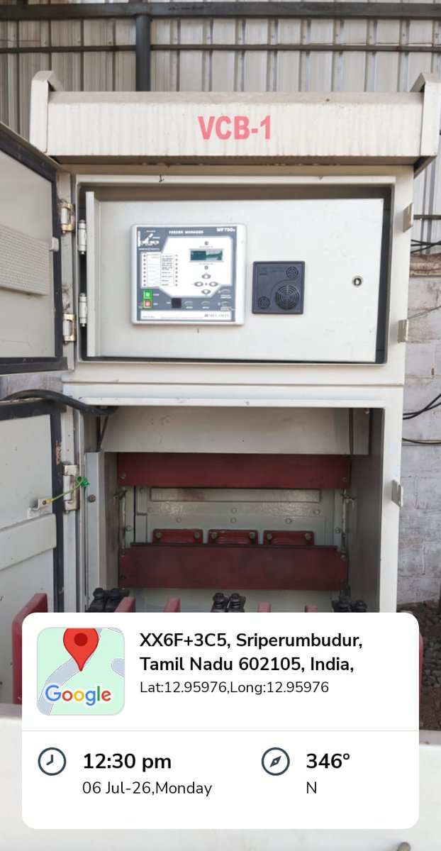 pavithra47's tweet photo. @TANGEDCO_Offcl @tnebltd @CMOTamilnadu @tnpoliceoffl @tngovernment ⚡ VCB-1 Main Electrical Board திருட்டு — நேரில் பிடித்தோம்!

'பழுது பார்க்கிறோம்' — பொய் சாக்கு!
✅ TNEB அதிகாரி இல்லை
✅ Work Order இல்லை
✅ என் அனுமதி இல்லை
✅ A-License: Mr. R. Shunmuganathan (Rajam Electricals, Chennai 83)
   Ph: 98410 25329 — NTPPL-க்காக என் HT connection-ல் வேலை!

58 மாதம் சட்டவிரோத ஆக்கிரமிப்பு — இன்னும் நடவடிக்கை இல்லை!
#ElectricalTheft #TNELB #ALicense #SIPCOT #Justice