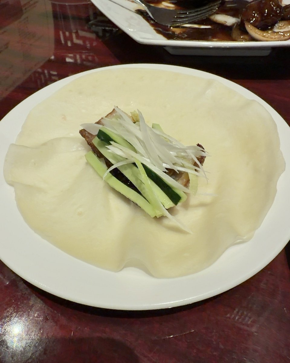 chicken_ta_'s tweet photo. 過門香さんといえば有楽町イトシアの「點」には行ったことがある！
先日お伺いしたのは赤坂溜池山王店さん！
コース料理以外でフカヒレと酢豚を追加！ https://t.co/shDIknmJo8