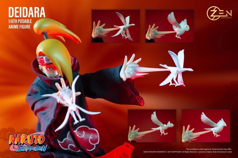 デイダラの1/6アクションフィギュア！！