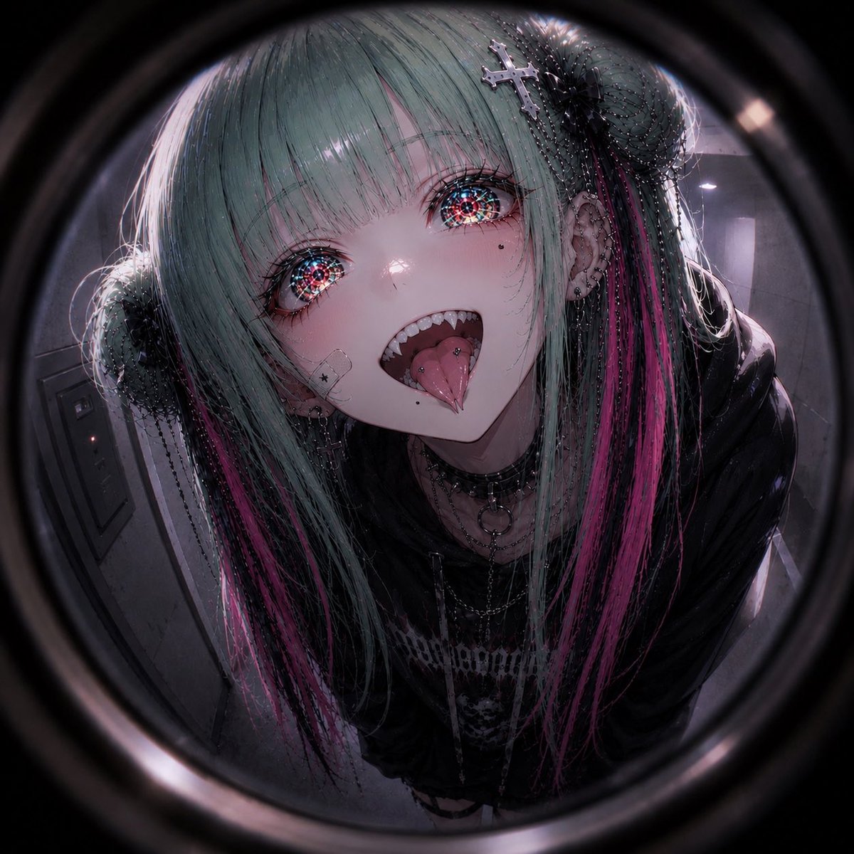 ENJU1123PIPI's tweet photo. 📢 プロンプト配布します🎨✨
【第5弾】
🫧今回のテーマ🫧
『ドアスコープごしの子』
私の好きな構図🤭
【使い方】
① リプ欄のプロンプトをコピー
② ChatGPTやお使いのAIに貼り付け
③ ベース画像を添付✨
【お願い】
このプロンプトで
画像を作ったら
#るんプロンプト
をつけて
投稿してほしいな✨
そしたら探しやすいので✨
プロンプトはリプ欄に貼っておきます⬇️