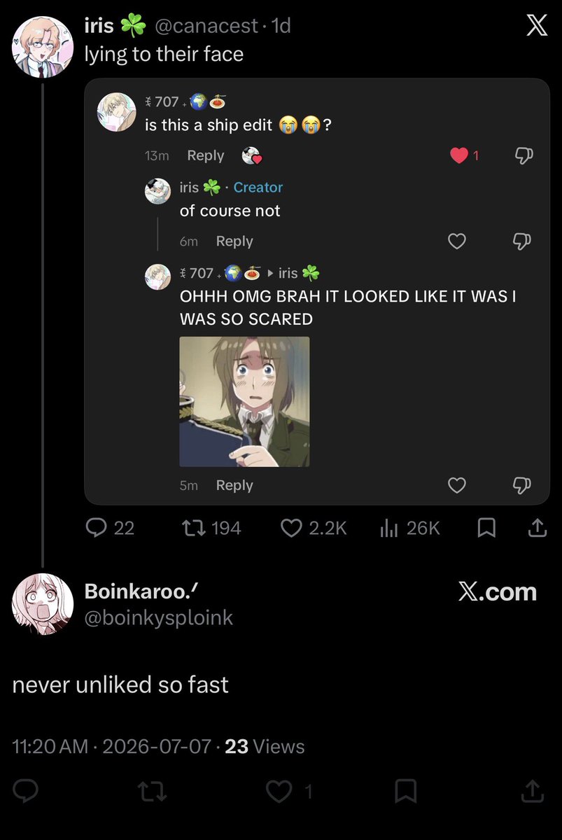 canacest's tweet photo. 22 years old talking abt sum “i never unliked so fast😢” BOIII😂😂😂😂🫱🫱🫱🫱🫱🫱🫱 https://t.co/EUT1BGnGha