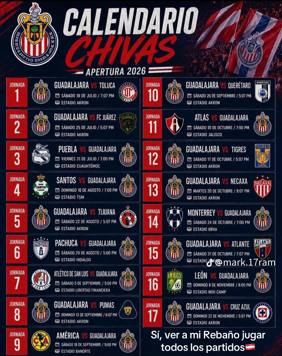lizabangtanmiau's tweet photo. @Chivas Les dejo este que vi en tikitoki https://t.co/kV5yOtna5y
