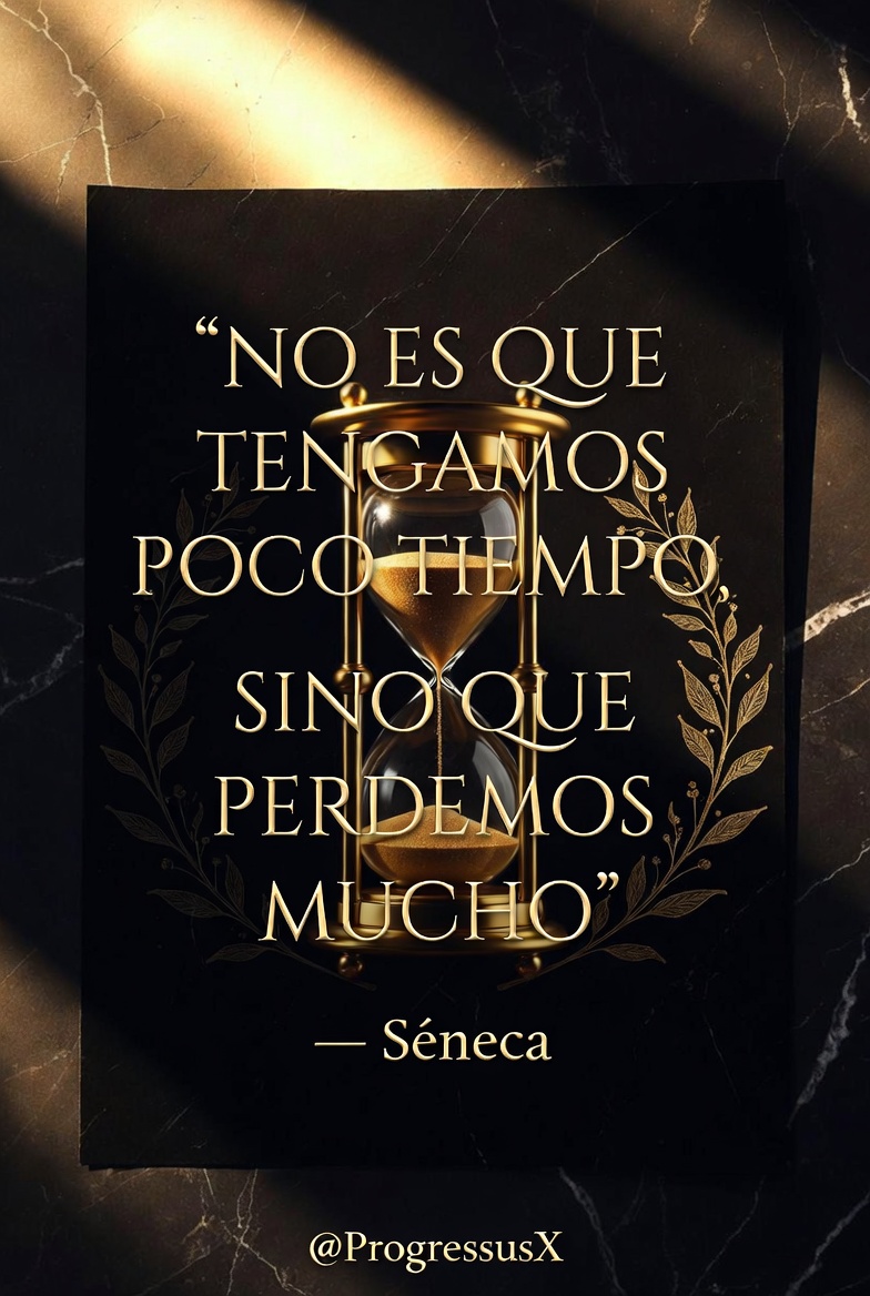 ProgressusX's tweet photo. Frater 💪🔥🌾

Séneca fue claro sobre esto hace dos mil años:

"No es que tengamos poco tiempo, sino que perdemos mucho." — Séneca

Gran parte de ese tiempo perdido se va esperando sentirnos preparados. La acción no espera al sentimiento adecuado; lo genera.

El estoico no espera inspiración. Construye la estructura y, dentro de ella, actúa, sienta como sienta.

Cuando esperas "estar listo", le entregas el control de tu vida a un estado de ánimo que no responde ante ti.

Actúa primero. Las ganas son solo un efecto secundario, no un requisito.

Un paso intencional a la vez. 🏛️

#ConsejosDeMiViejo #Séneca #Disciplina #Estoicismo