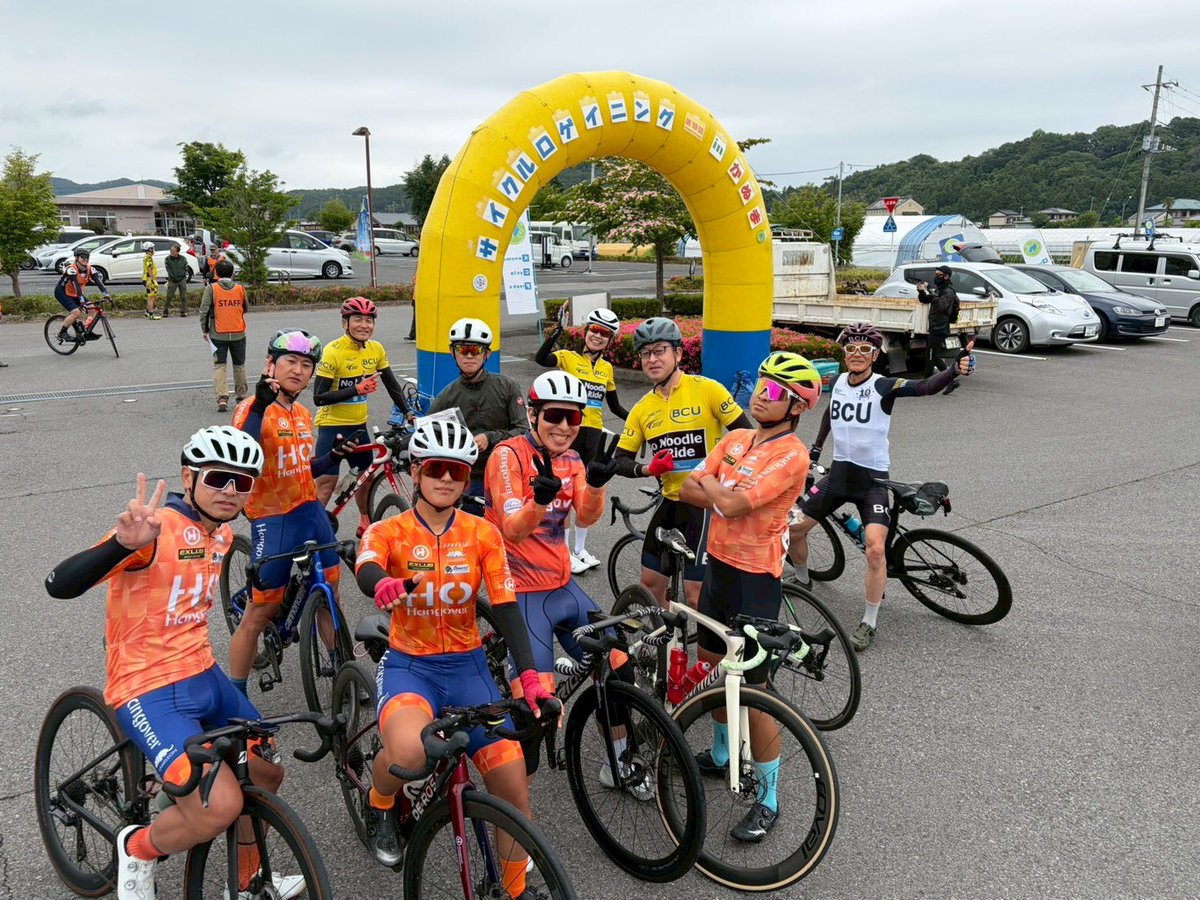 HangoverTochigi's tweet photo. 7/12(日)開催の那須高原ロングライドにHangoverがガイドライダーとしてサポートします。

参加の皆様、ライド中にお困りごとがありましたらぜひお気軽にお声がけください。
Hangover はオレンジ色のジャージが目印です。

那須塩原の雄大な自然を楽しんでください😊
#那須高原ロングライド
#Hangover https://t.co/zAYakguRTs