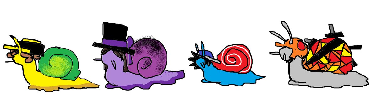 windowsMLG's tweet photo. #recallahollowheart snails commission for @shiftlockzz https://t.co/trsIvkLi6V