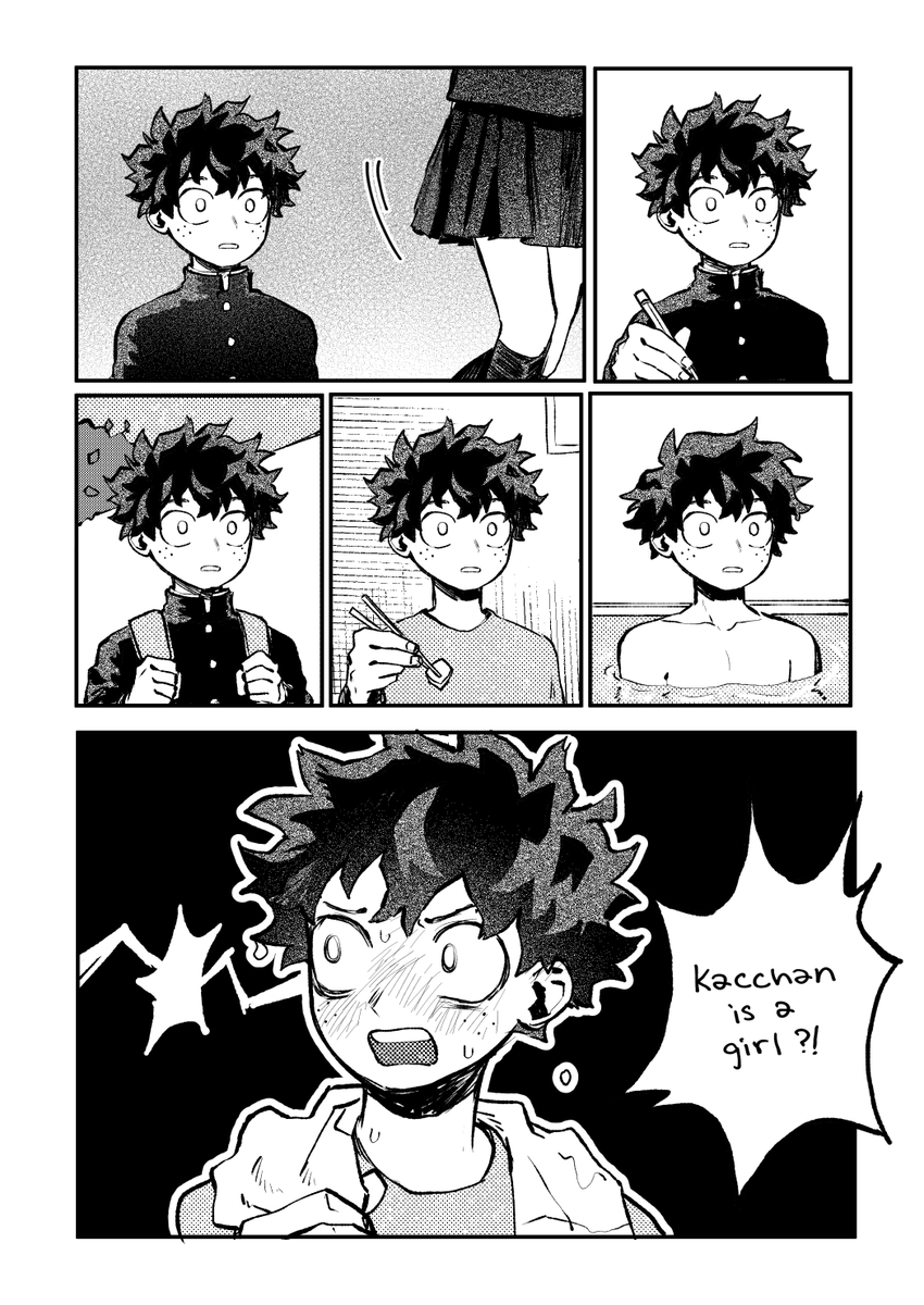 seirxi's tweet photo. izuku and fem!bakugou https://t.co/rs4CjH9KGc
