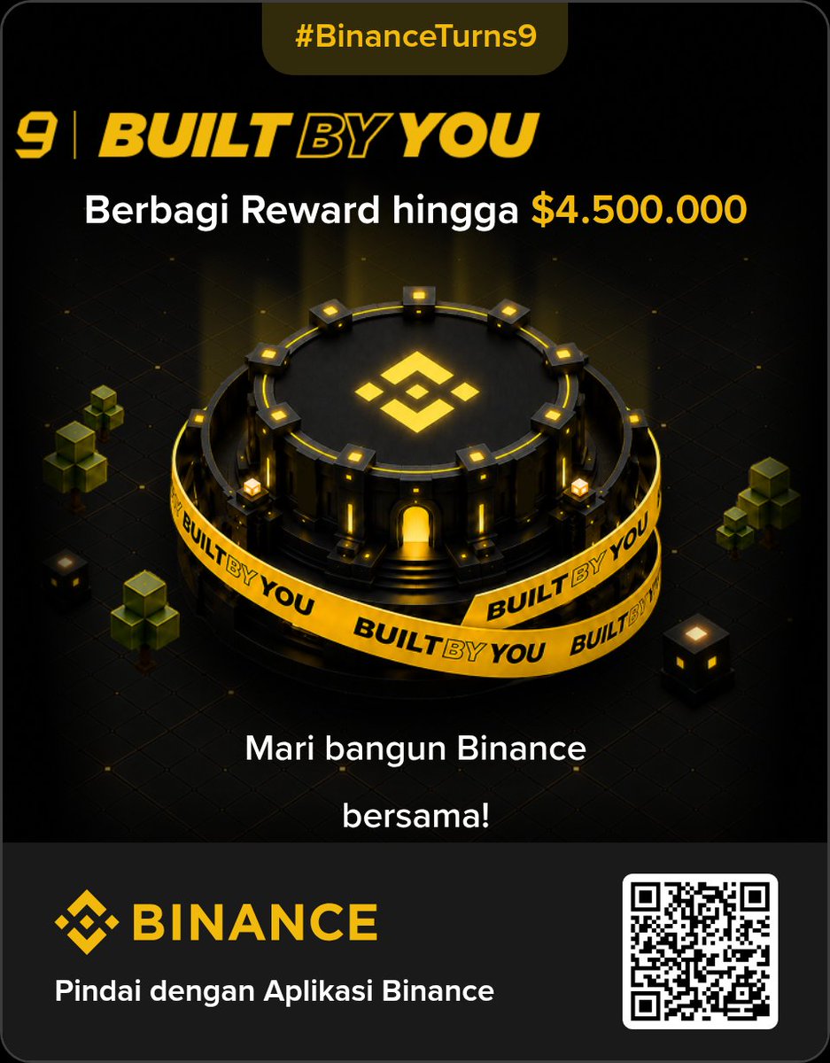 chain_ticket's tweet photo. Binance Berusia 9 Tahun - Dibangun oleh Anda
@binance
@BinanceFutures https://t.co/cDxxuzWL0t https://t.co/IvlYaKm6bX