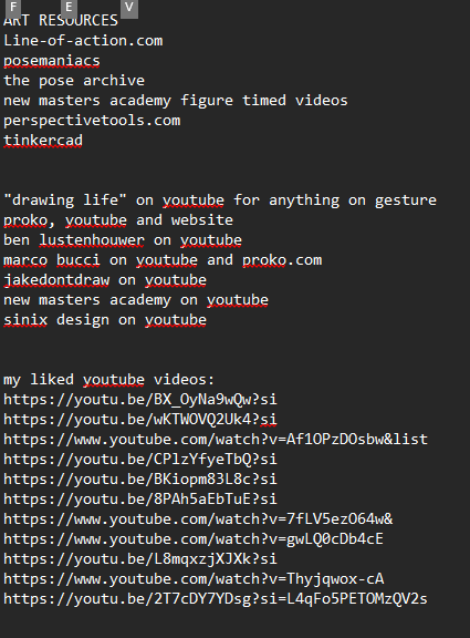 rentdogs's tweet photo. heres a list of websites, people, and youtube videos that i like for art. this was put together very quickly because i am tired https://t.co/UtZVxhSAuU