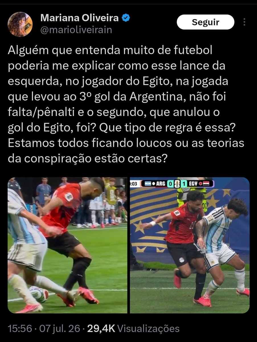 BaltarBanido's tweet photo. Brasileiro é um bicho chorão e emocionado. 
Odeiam seus próprios jogadores, torcem contra eles, mas invejam a vitória dos outros. 
Só um imbecil para achar que esses dois lances foram parecidos. 
O jogo foi totalmente limpo, as decisões de arbitragem foram corretas, o Messi foi gigante e fez a diferença. Enquanto vcs sempre fizeram de tudo para ridicularizar nossos jogadores, principalmente o Neymar.
Sempre que o Brasil perde ou simplesmente outra seleção ganha, foi roubado, foi vendido, Maradona topou o Branco. Quando não é isso pegam alguém para cristo como fizeram com o Fred.
A gente tomou de 7x1 em casa. Não seria melhor enaltecer a vontade dos adversários, reconhecer que foram melhores e tentar fazer igual? Não! Ao invés disso preferem chorar como sempre, invejar e colocar a culpa nos outros. 
E sim, eu torci pelo Messi, assim como torci pelo Cristiano Ronaldo e pelo Neymar.