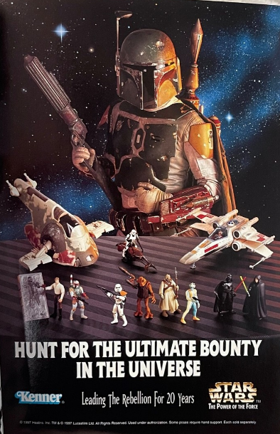 RebelScum_MF's tweet photo. Star Wars 90´s ads were so exciting! https://t.co/qMONoAITiF