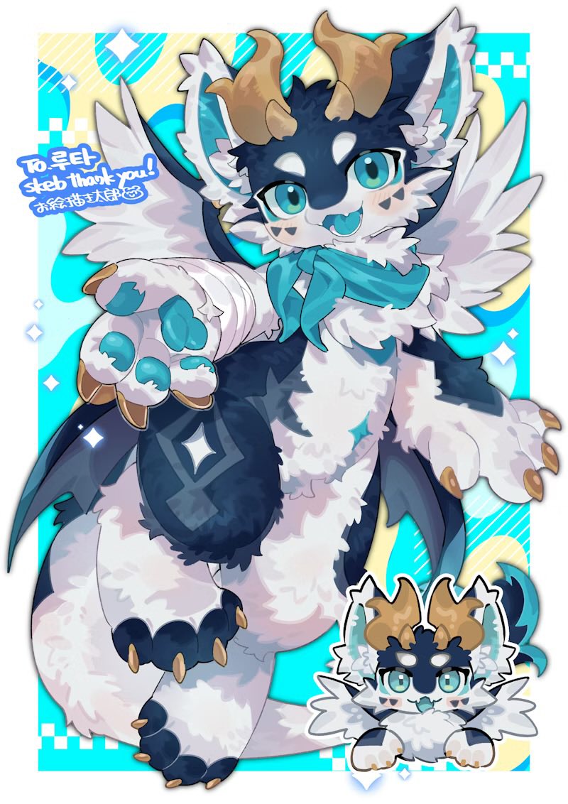 Ruta_fur's tweet photo. 초보들보들에 몽글몽글해! 지금은 마음껏 안아도 돼🥰

🎨お絵描き太郎様(@mosamosa_OC ) https://t.co/KbelzJV3ho