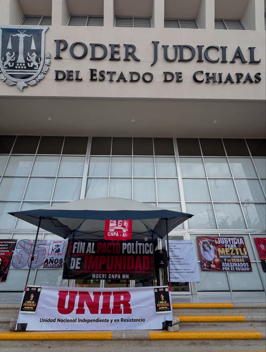 Hazvalermilibe1's tweet photo. ¡Ni el silencio ni el olvido vencerán la fuerza de los pueblos organizados!
¡Porque mientras exista injusticia, la lucha seguirá viva!
3/3
@Claudiashein @ONUDHmexico @CINUmexico @AristeguiOnline @rosaicela_ @CNDH @SCJN @CorteIDH  @GobiernoChiapas @CNPA_MN @Mocri_Cnpa_Mn https://t.co/4x9Luseq1O