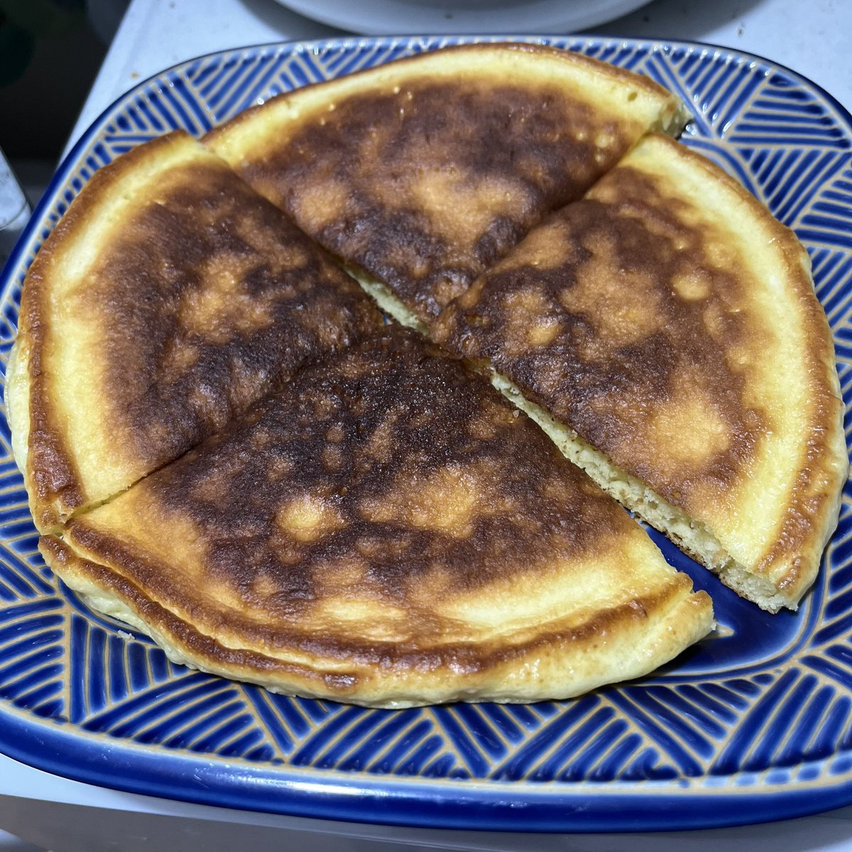 ephrem373's tweet photo. 大谷選手ホームランおめでとうのホットケーキ https://t.co/bezkJT4evB
