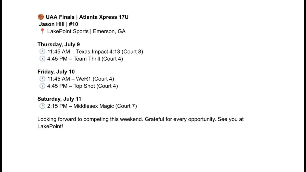 __JasonHill__'s tweet photo. Schedule for the weekend!!! https://t.co/30OAdM4mtl