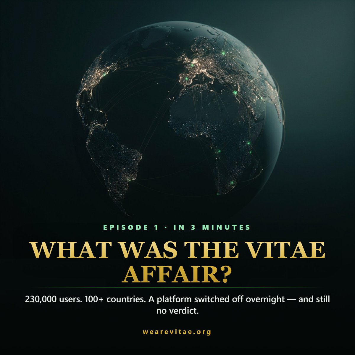WeAreVitae's tweet photo. The Vitae affair in 60 seconds — as a cruise ship. 🚢 The maritime police suspect it isn't seaworthy, let 220,000 passengers board for over a year… then sink it, right as it's ready. 🎬 Episode 1 · Short #1: https://t.co/Kx9qIvQdN8 #WeAreVitae https://t.co/IEGnmss709