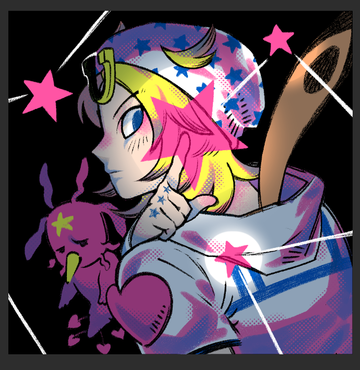 sparrowmage's tweet photo. i have nooooo idea how the colors actually look bc my screen is dookie poopoo but i like where its going :3 https://t.co/rXg64MqRrA