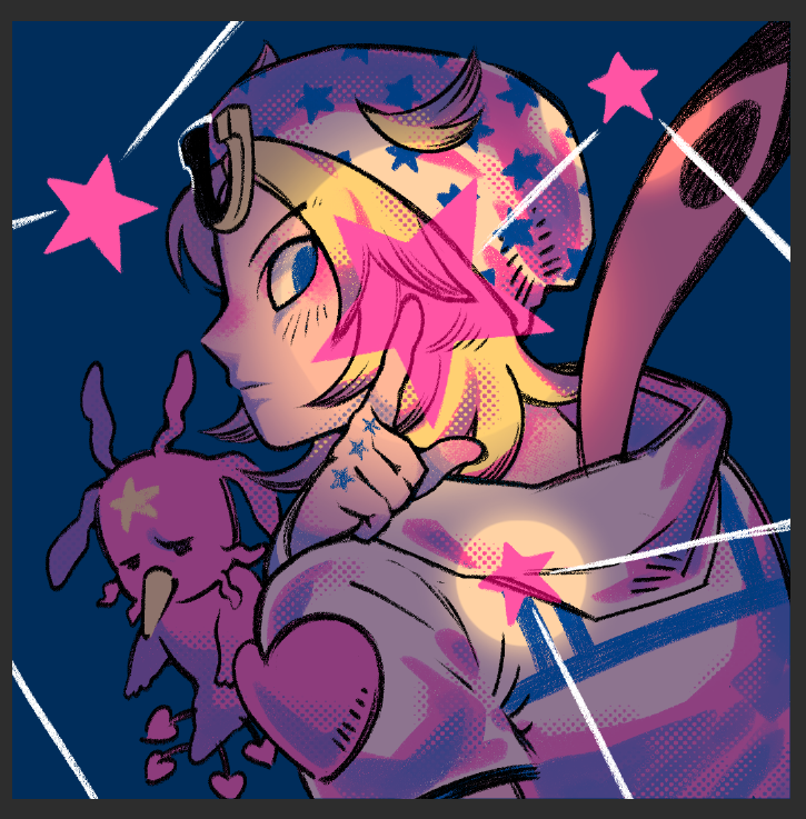 sparrowmage's tweet photo. i have nooooo idea how the colors actually look bc my screen is dookie poopoo but i like where its going :3 https://t.co/rXg64MqRrA