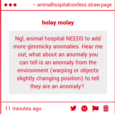 AHconfessionsss's tweet photo. I AGREE
#animalhospital https://t.co/aTyOmJMgvZ