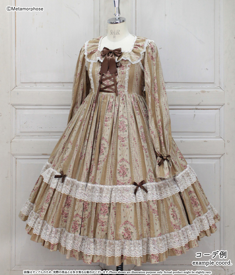 metamorofficial's tweet photo. 🩷アンティークブーケ ミディアムジャンパースカート🩷

通常サイズ：¥38,280
プラスサイズ：¥40,480

ミディアム丈でお上品な雰囲気のJSKです♥クラシカルな気分を一層盛り上げてくれますよ♪

商品詳細はこちら
https://t.co/0F6OgdL8ZZ https://t.co/CPVibhAcYe
