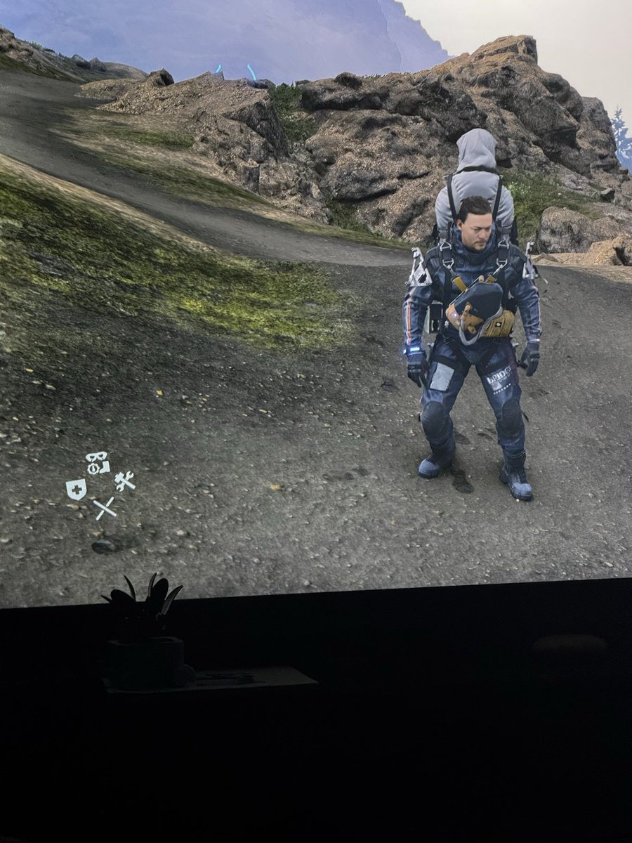 Anthony_issues1's tweet photo. Finally Got this Dead body on Death stranding that was holding me back from completing episode eight nearly 2 years didn’t realize you have to get the body as soon as it pops up on the map just grateful spent over 71 hours in this game https://t.co/kN8exPOMnv