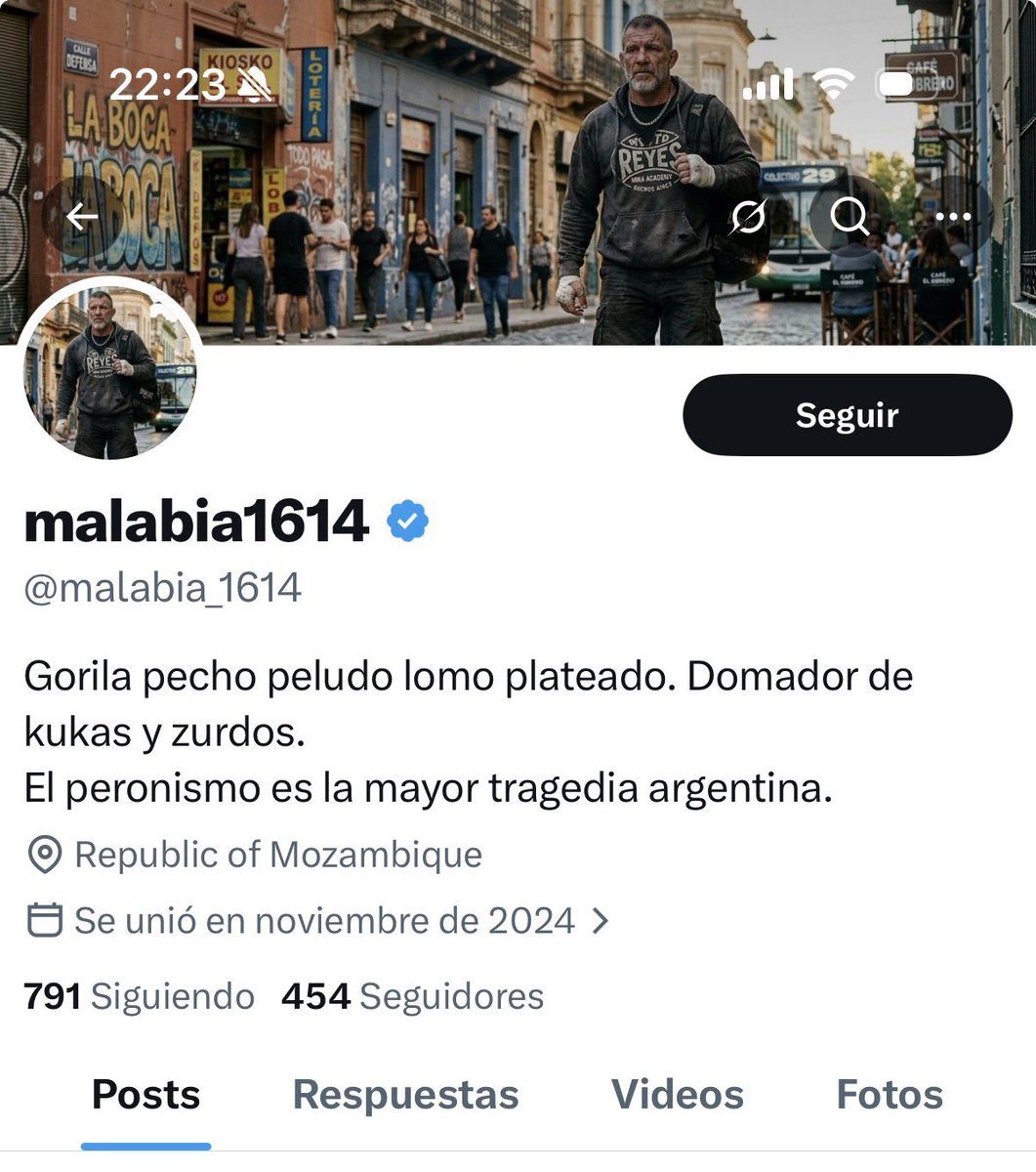 esnetzi's tweet photo. @malabia_1614 Lo que tú digas, gorila. https://t.co/Dwlmr6FUPS
